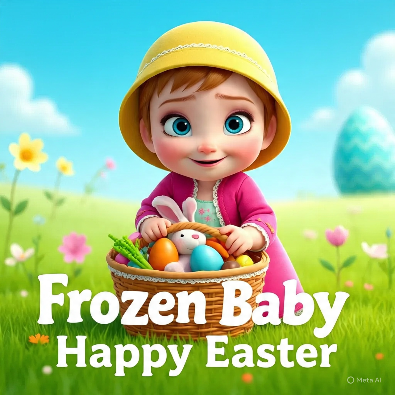 Frozen Baby Happy Easter