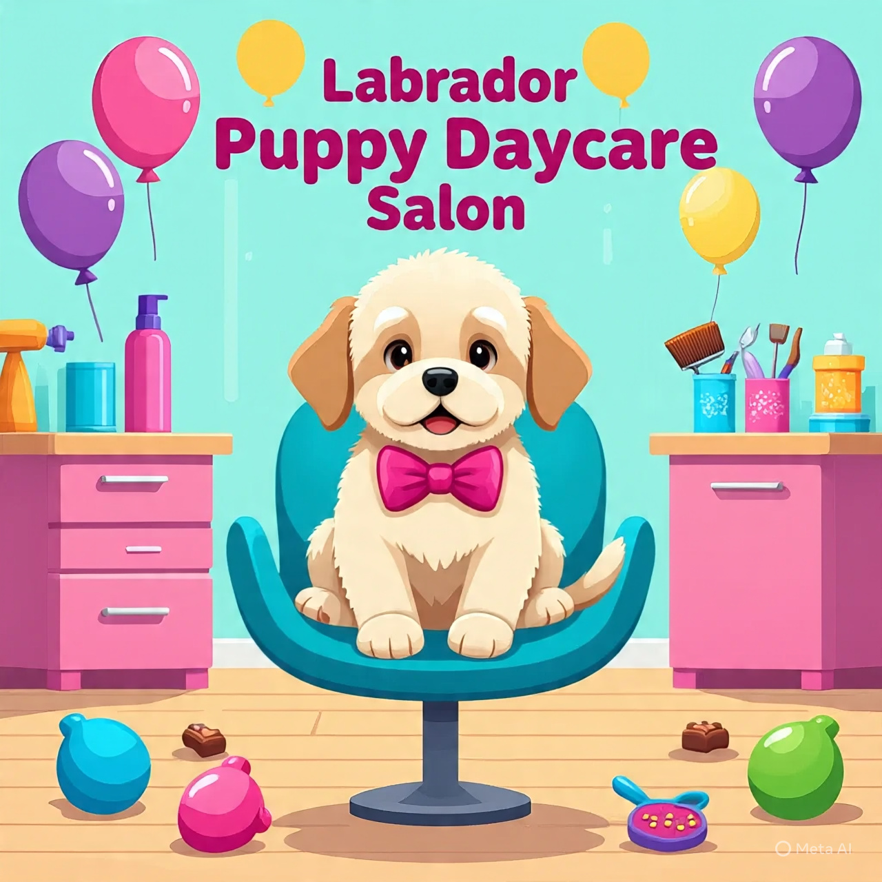 Labrador Puppy Daycare Salon