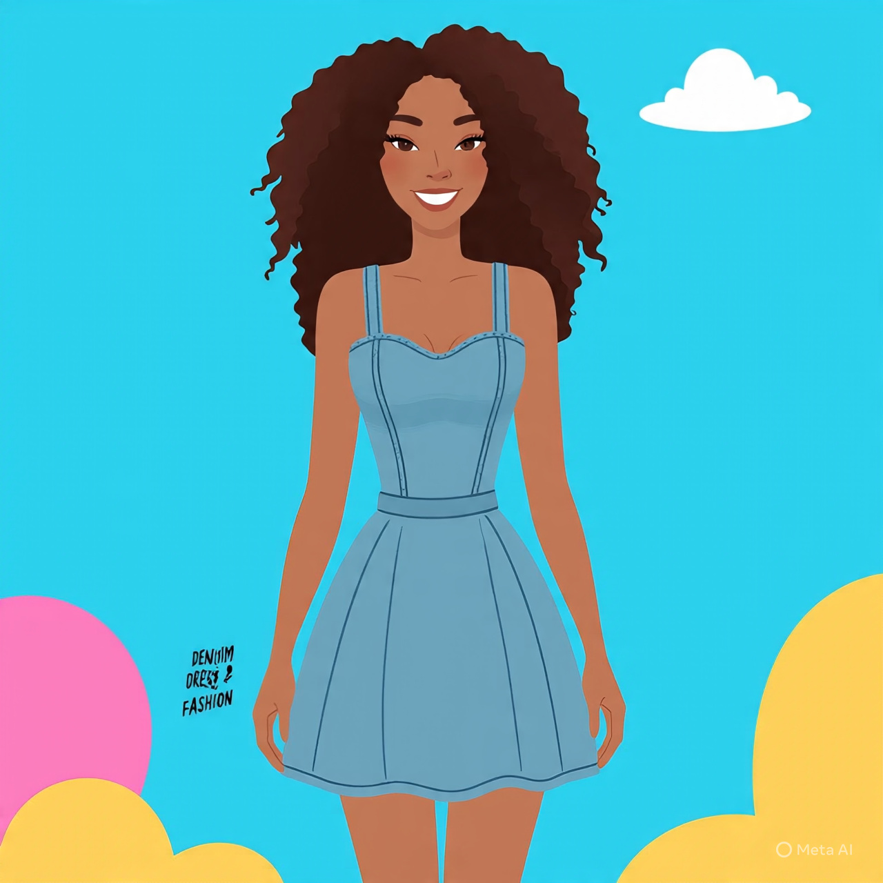 Denim Dress Fashion